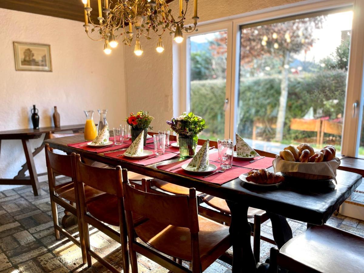 Large Holiday Apartment With Sauna, Terrace, Garden And Open Fireplace Lenggries Kültér fotó