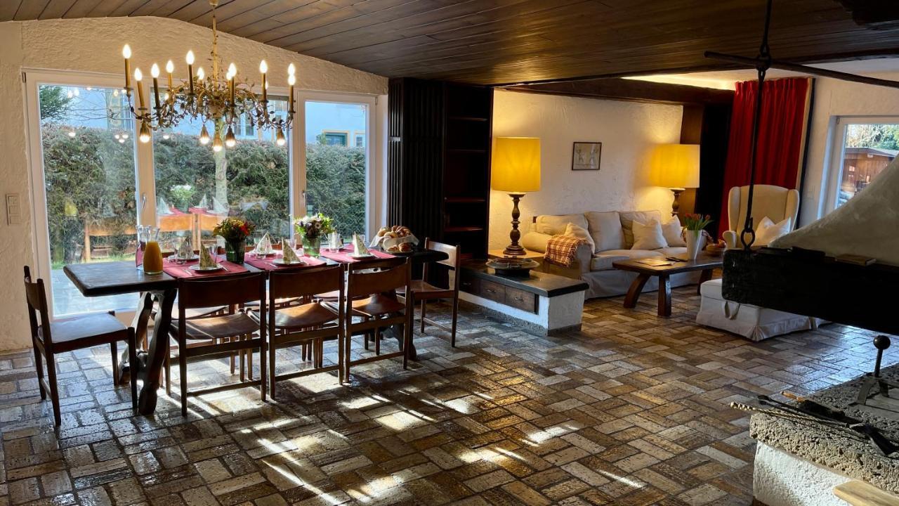 Large Holiday Apartment With Sauna, Terrace, Garden And Open Fireplace Lenggries Kültér fotó