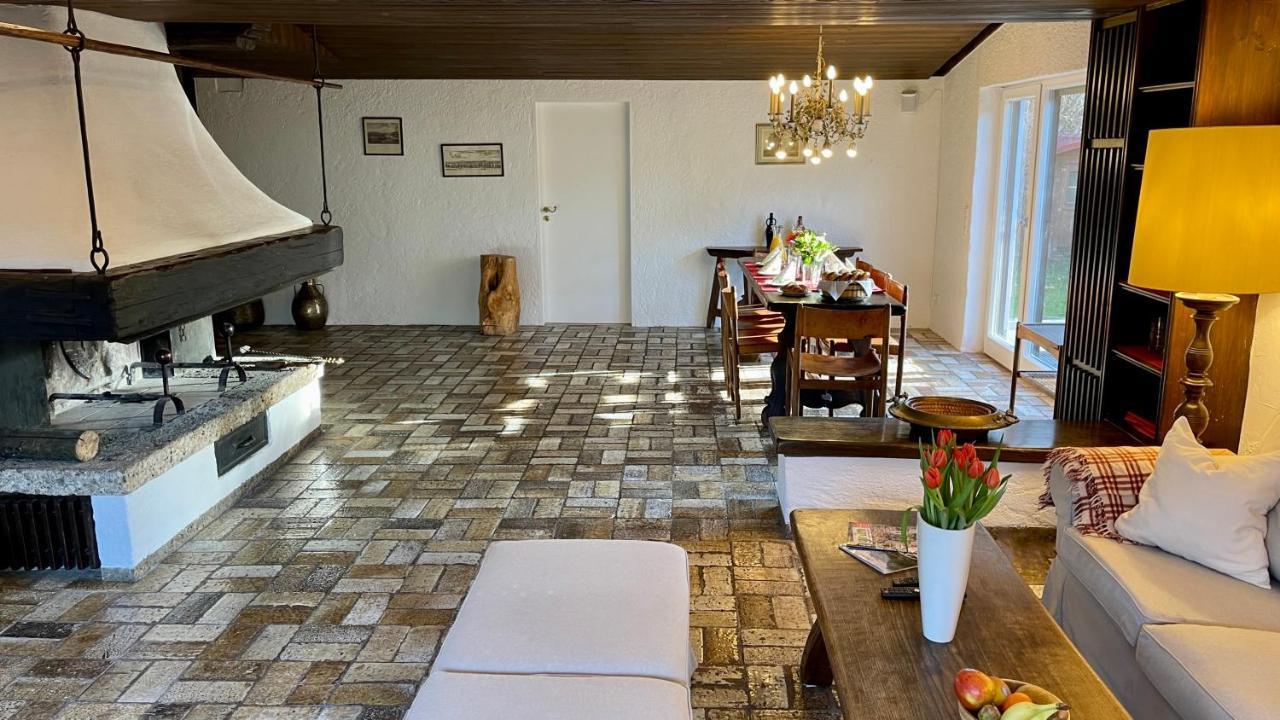 Large Holiday Apartment With Sauna, Terrace, Garden And Open Fireplace Lenggries Kültér fotó