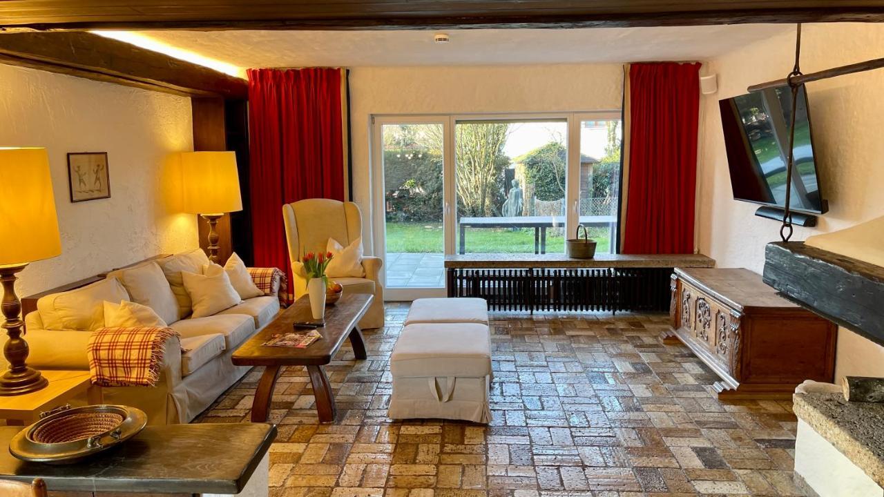 Large Holiday Apartment With Sauna, Terrace, Garden And Open Fireplace Lenggries Kültér fotó
